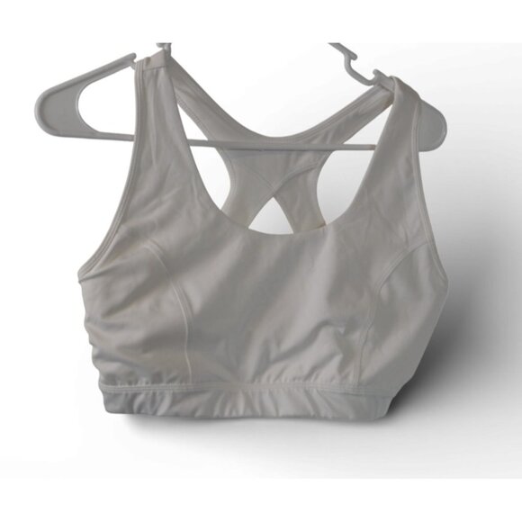 tek gear Other - Tek Gear White High Impact Sports Bra XL Racerback Athletic Workout No Pads